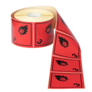 Etiqueta Clase 3 - Líquidos inflamables